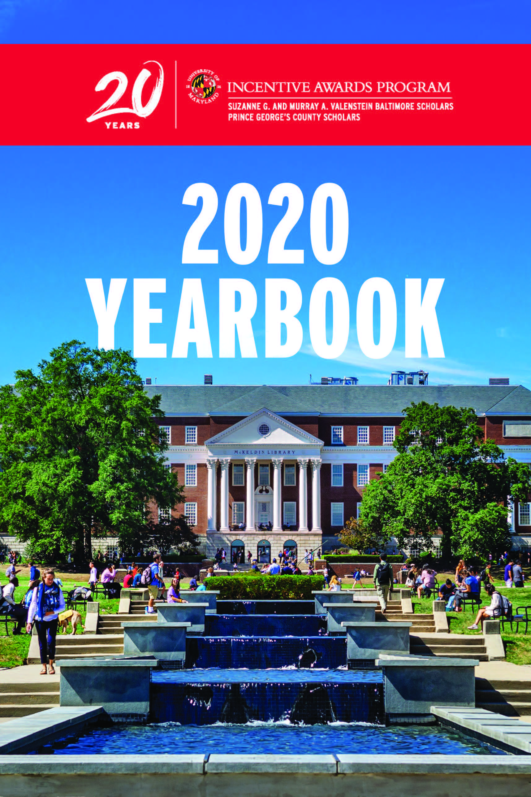 The cover of the 2020 yearbook